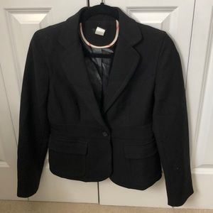 Jcrew wool pocketed blazer